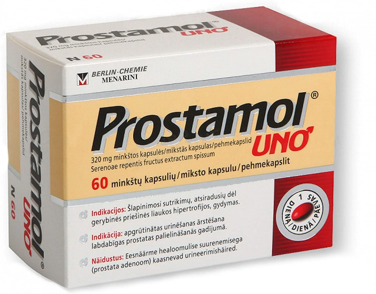 Prostamin forte : σύνθεση μόνο φυσικά συστατικά.